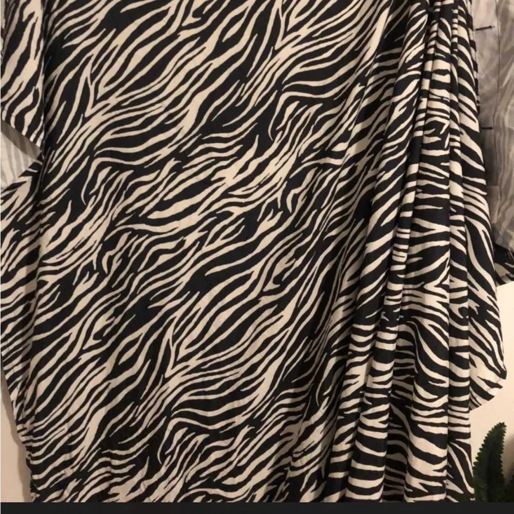 Zebra Print Shower Curtain